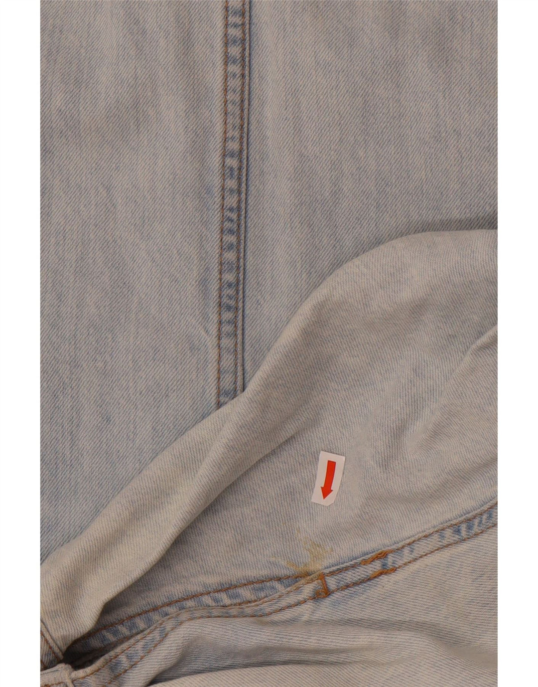 Preveliki ženski kombinezon od trapera Zara UK 16 Large Blue Cotton