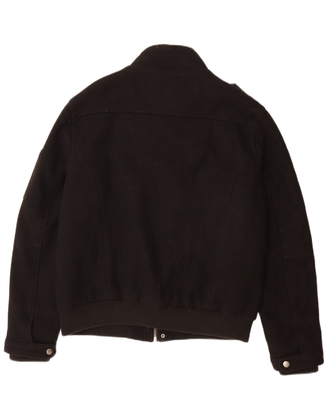 ANGELO LITRICO Muška vojna bomber jakna UK 42 XL crna vuna