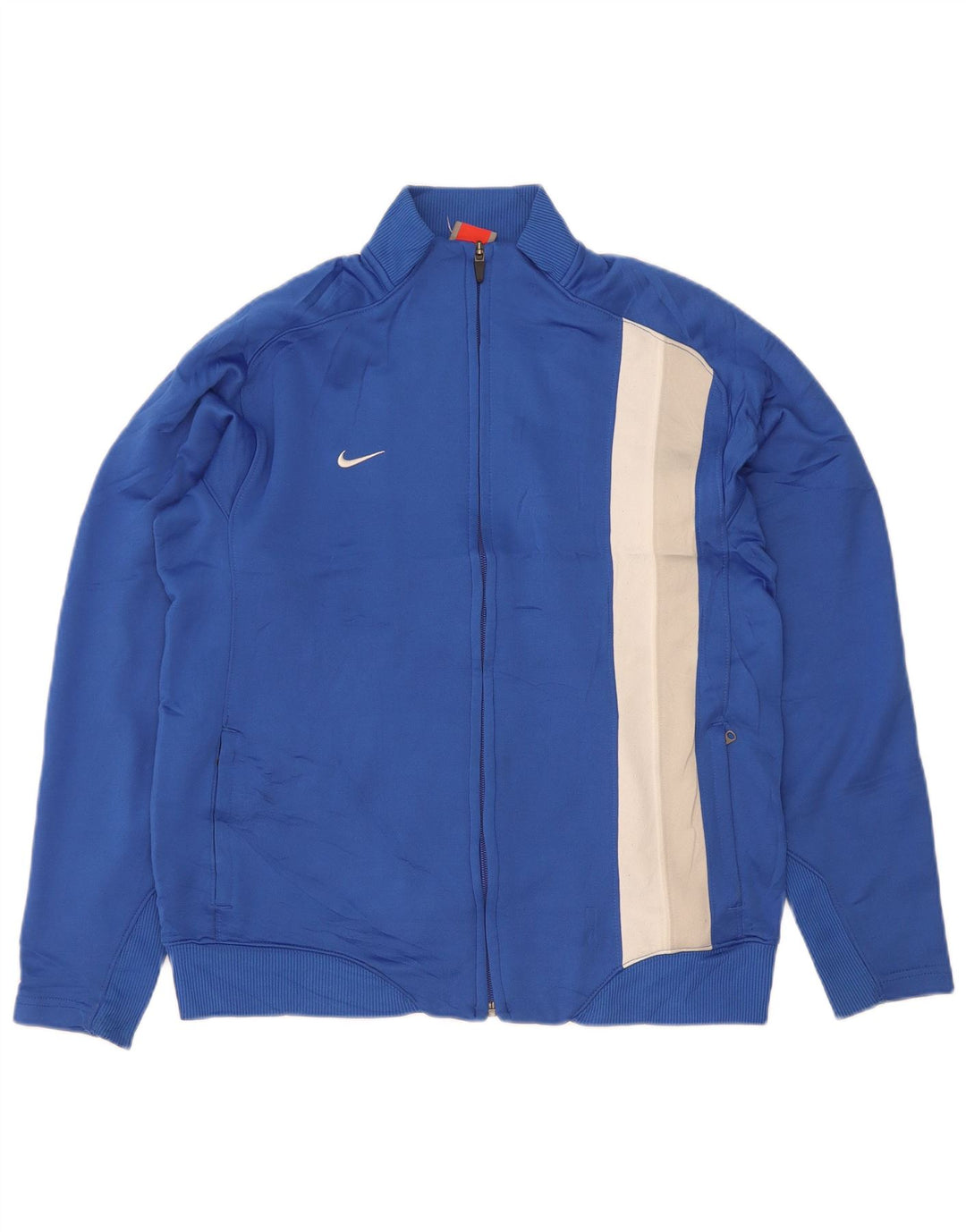 Nike ženska gornja jakna za trenirku UK 18 XL plavi poliester u boji