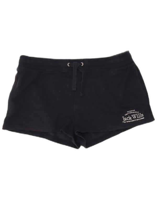 Jack Wills ženske sportske kratke hlače UK 18 XL tamnoplavi pamuk