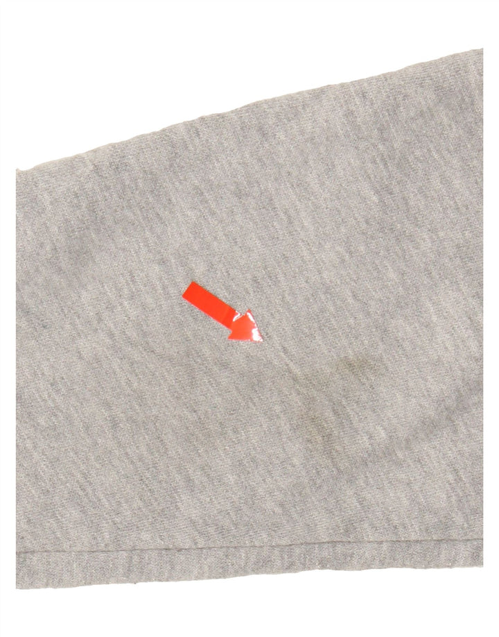 CHAMPION Womens Graphic Sweatshirt Jumper UK 12 Medium Grey Cotton Vintage Champion and Second-Hand Champion from Messina Hembry 
