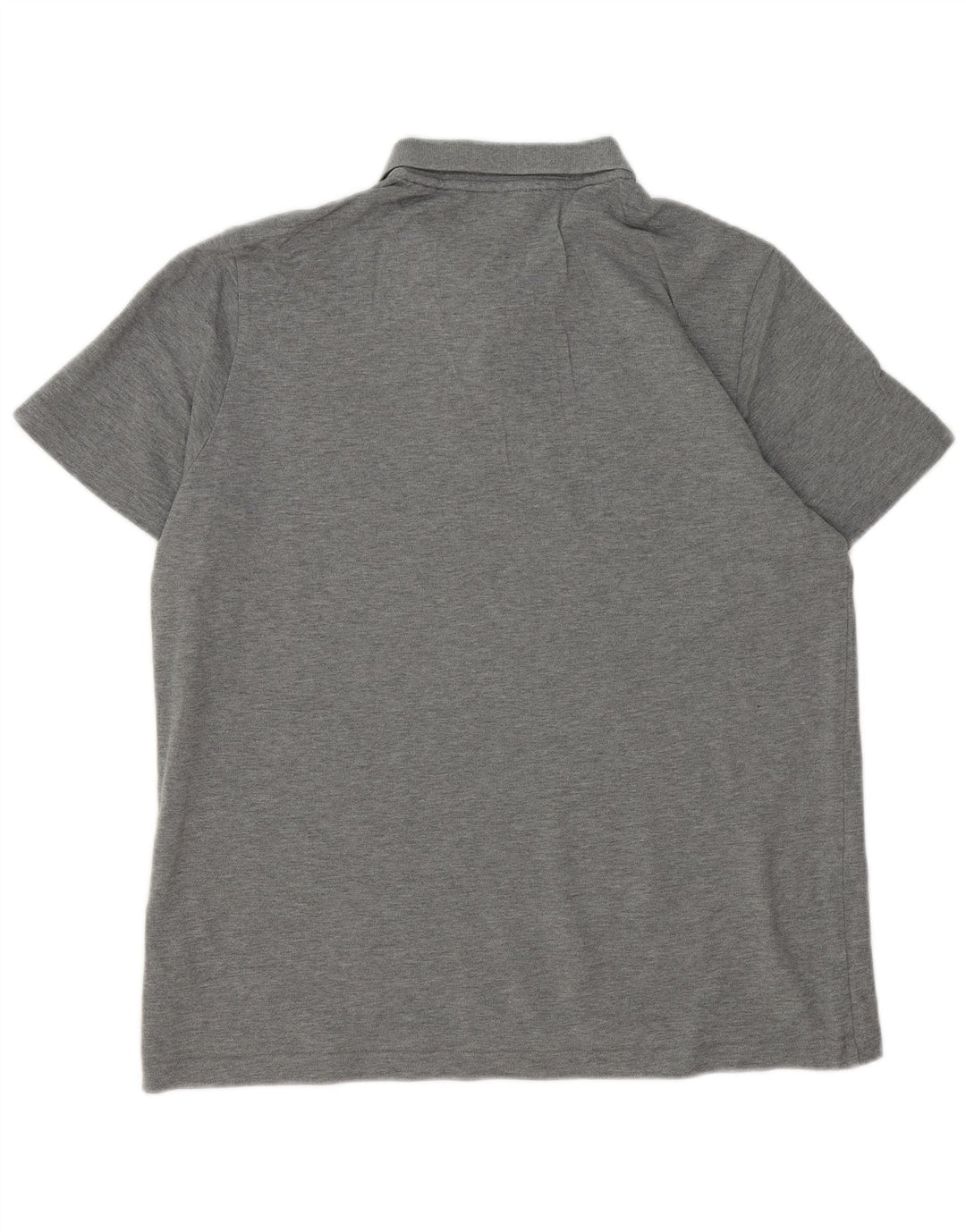 PUMA Mens Polo Shirt Large Grey Cotton