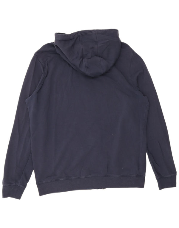 Tommy Hilfiger muški pulover s kapuljačom s patentnim zatvaračem 2XL tamnoplavi pamuk