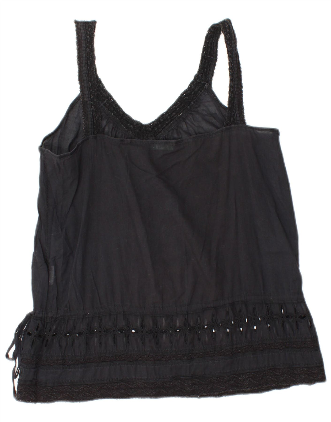 BENETTON Ženski Cami Top UK 10 Small Black