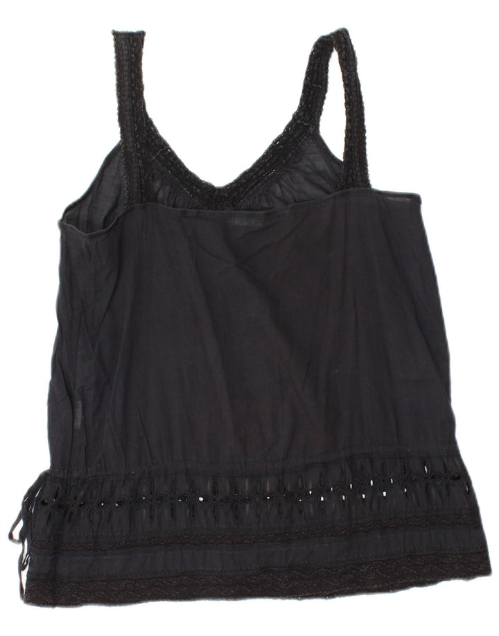BENETTON Ženski Cami Top UK 10 Small Black