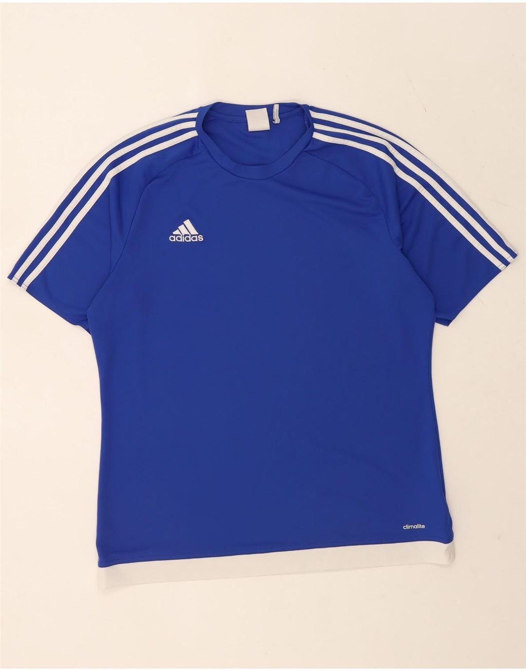 Adidas muška majica Climalite Top veliki plavi poliester u boji