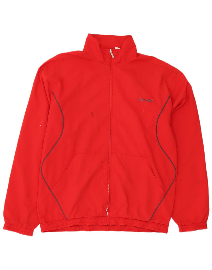Reebok muška trenirka gornja jakna XL crveni poliester