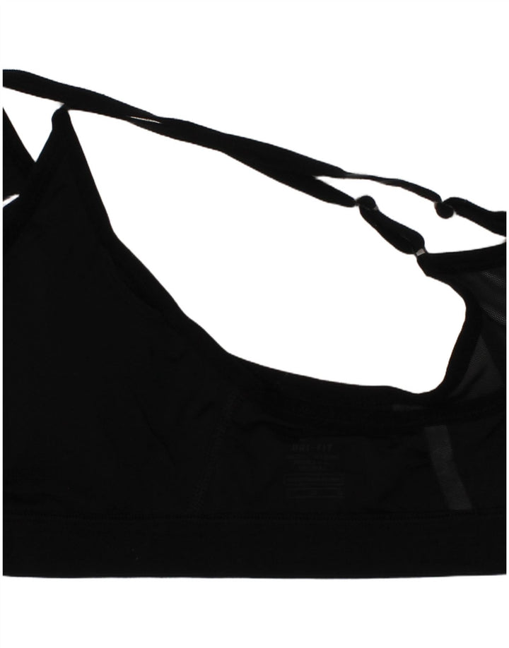 Nike ženski Dri Fit sportski grudnjak srednji crni sportski