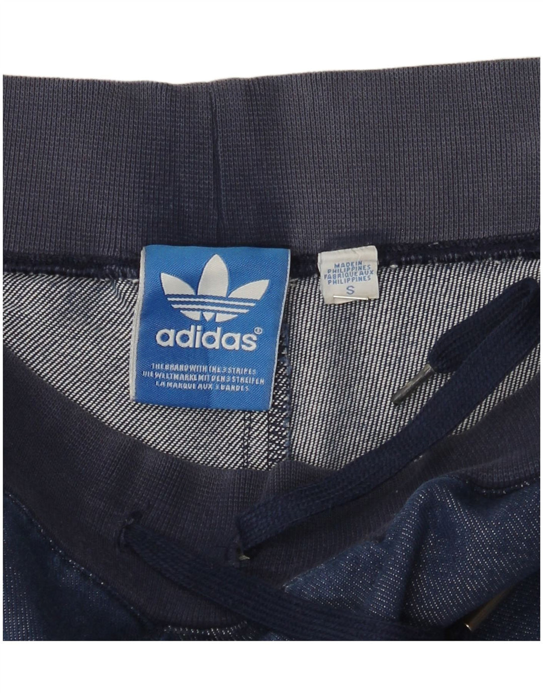 Adidas muške traper kratke hlače male W29 plavi pamuk