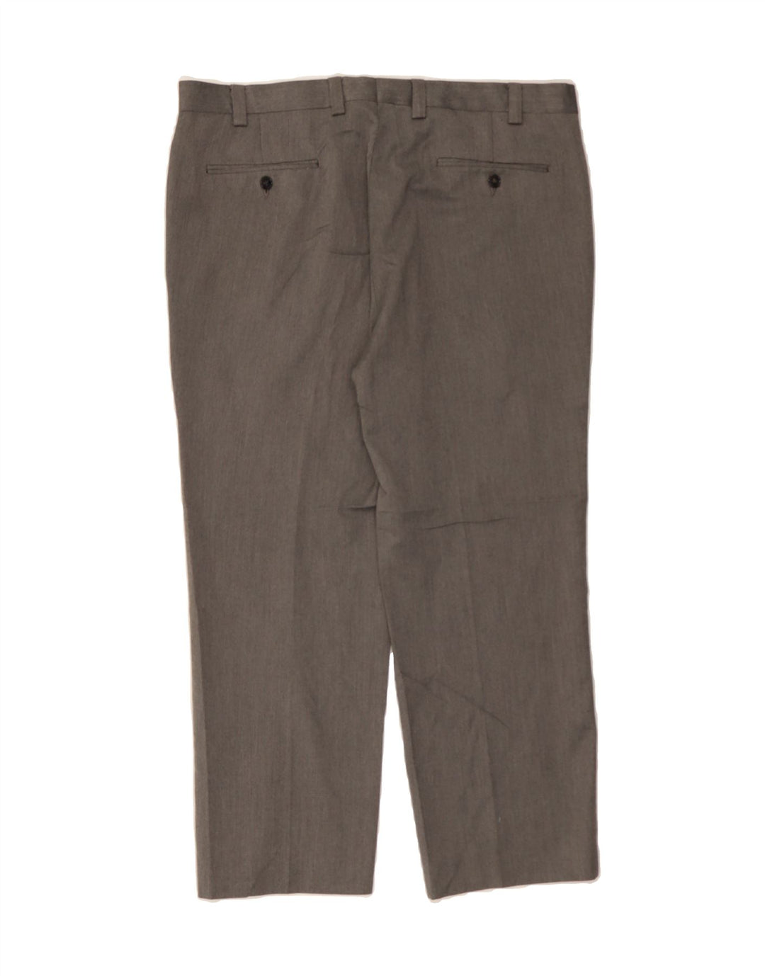 RALPH LAUREN Mens Slim Suit Trousers W36 L29 Grey Polyester Vintage Ralph Lauren and Second-Hand Ralph Lauren from Messina Hembry 
