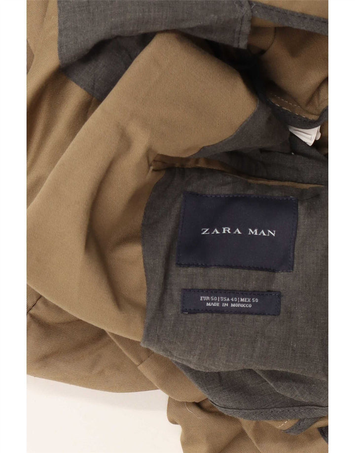 Zara muška jakna s 2 gumba EU 50 srednje kaki klasična