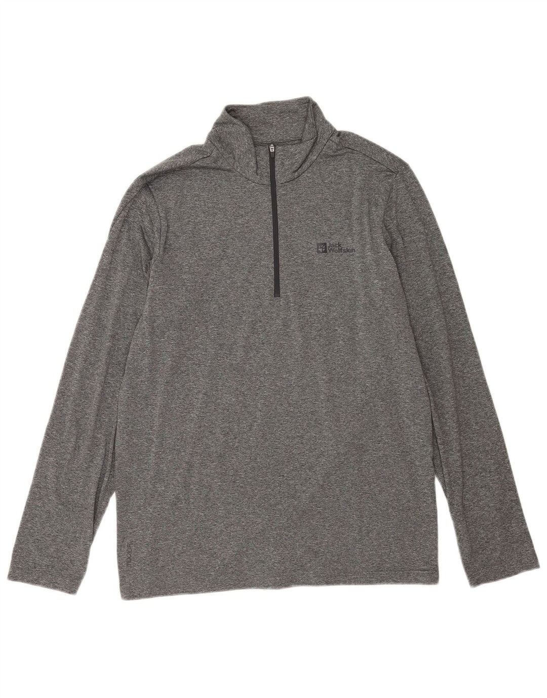 Jack Wolfskin, muška trenirka s patentnim izrezom, gornji dio UK 42, velika siva