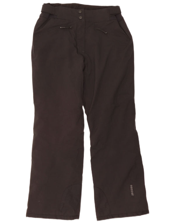 Mountain Warehouse Ženske skijaške hlače UK 12 Srednji crni poliester