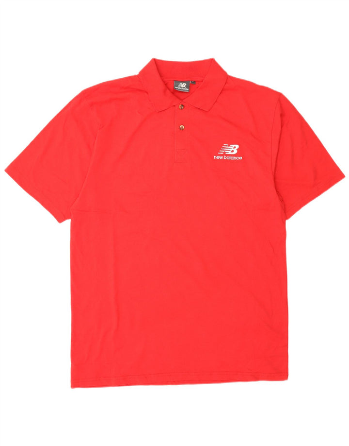 New Balance muška polo majica velika crvena pamuk