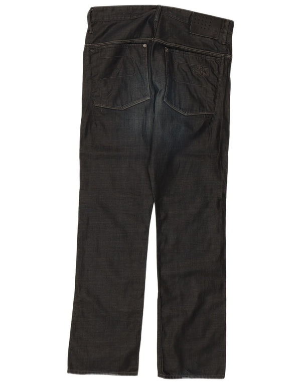 G-Star muške ravne traperice W33 L32 tamnoplavi pamuk