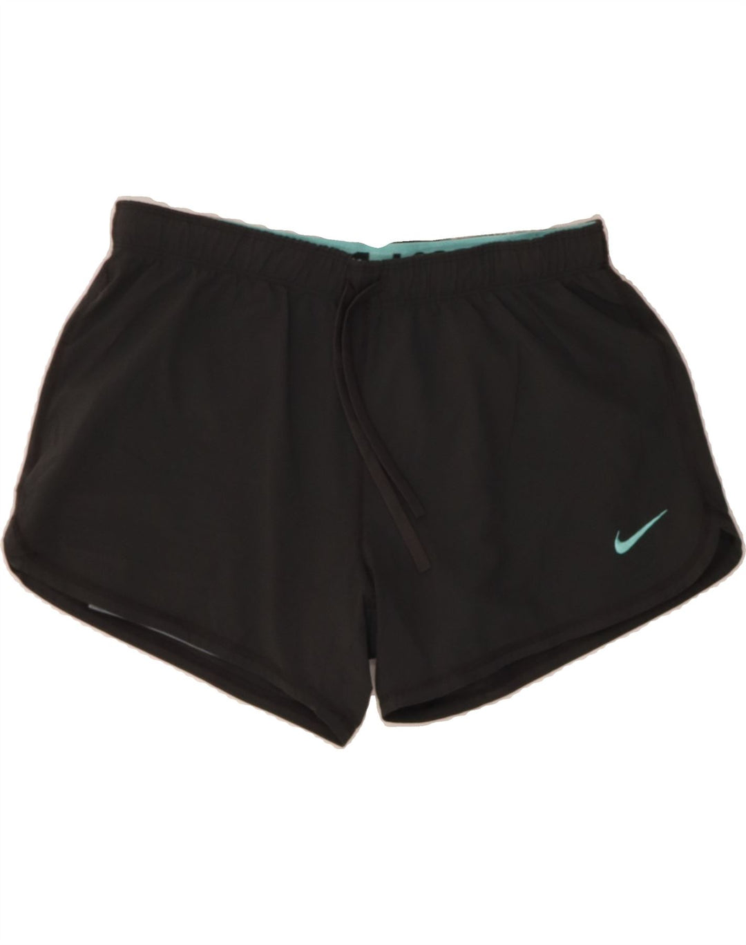NIKE Womens Dri Fit Sport Shorts UK 14 Medium Black Polyester Vintage Nike and Second-Hand Nike from Messina Hembry 