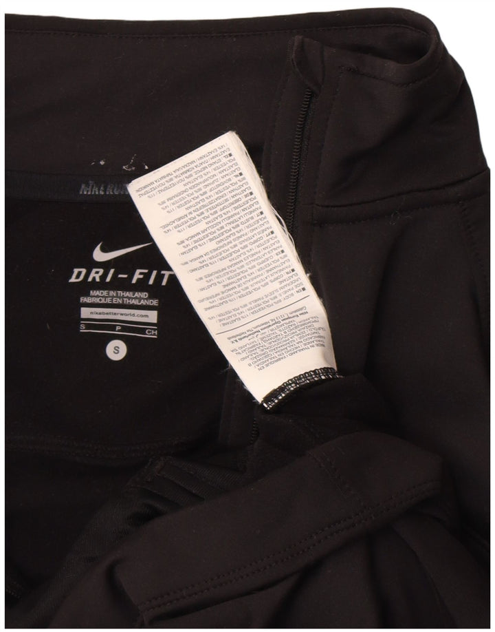 Nike Ženska gornja jakna Dri Fit Trenirka UK 10 Mala crna poliesterska