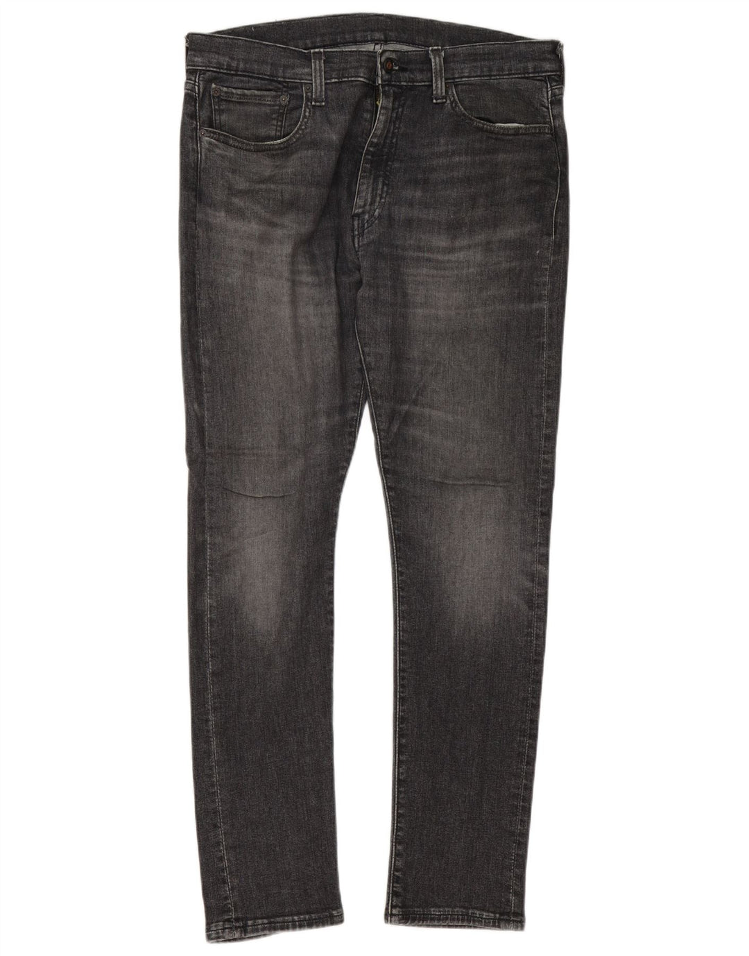 Levi's muške uske traperice W36 L32 sivi pamuk