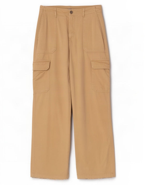 Zara ženske široke kargo hlače EU 46 XL W36 L31 bež