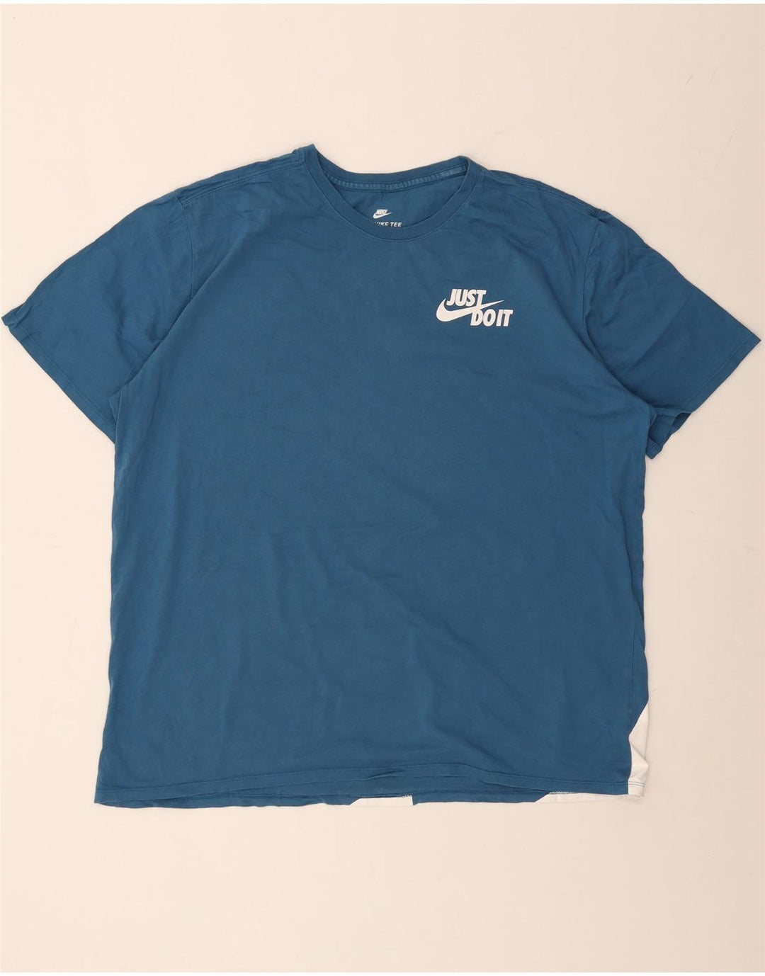 NIKE Muška majica kratkih rukava atletskog kroja 2XL plava