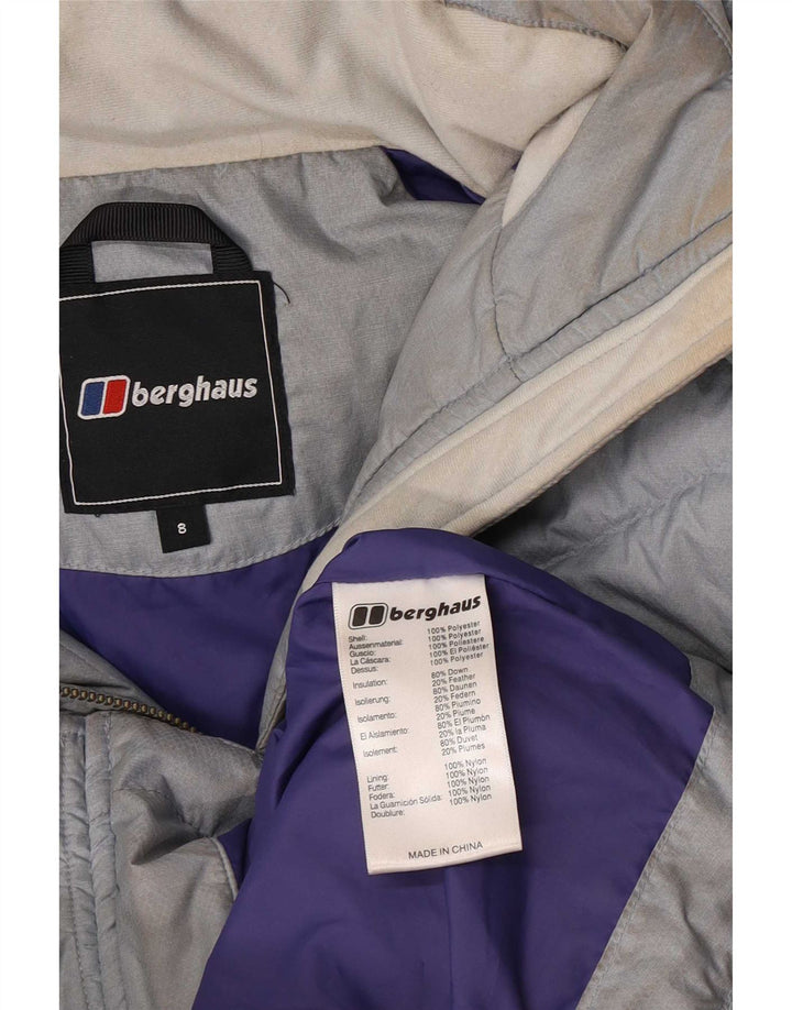 Berghaus Ženska podstavljena jakna UK 8 Mali sivi poliester