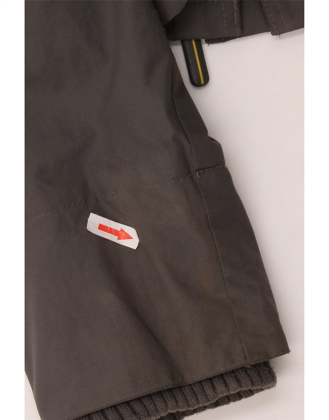 SUPERDRY muška jakna vjetrovka s kapuljačom UK 38 srednje sivi najlon