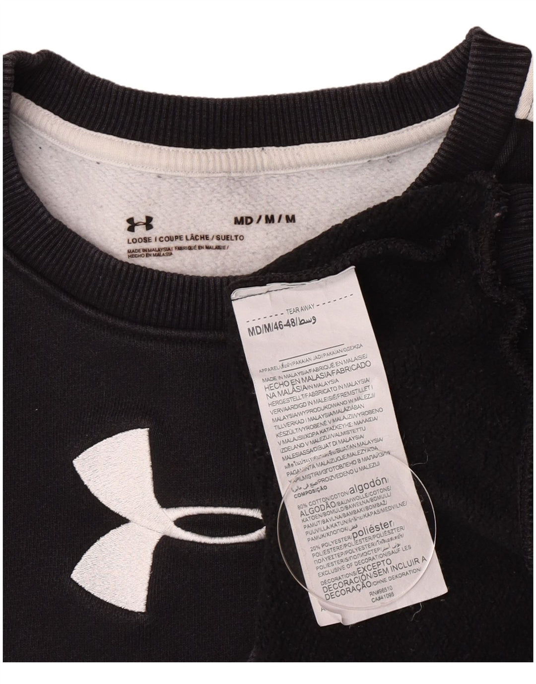 Ženska majica Under Armour UK 14 srednje crne boje