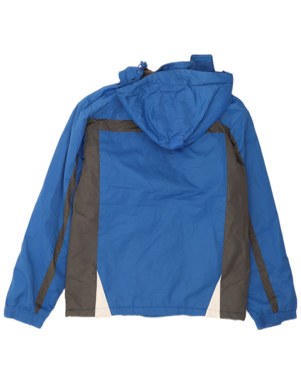 Mountain Warehouse muška skijaška jakna s kapuljačom UK 36 Small Blue Colourblock