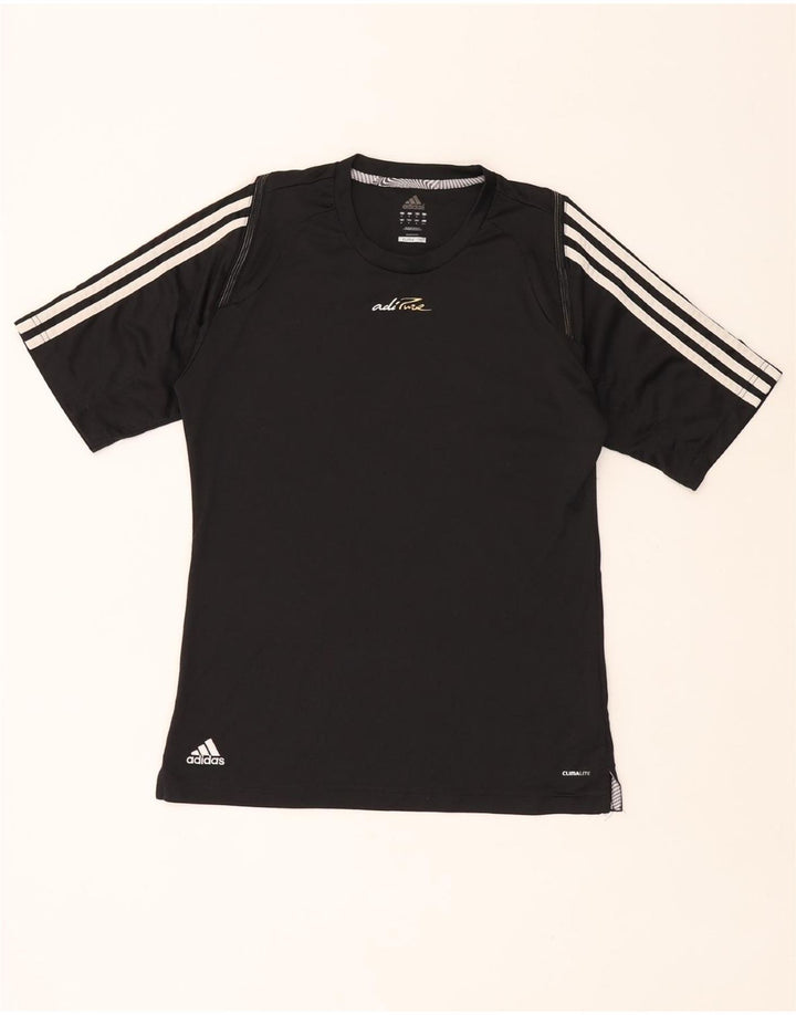 Adidas muška Climalite majica kratkih rukava srednji crni poliester