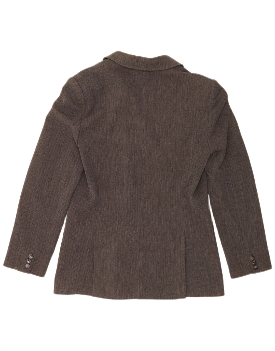 Max Mara ženska vikend jakna jakna UK 16 Large Grey Chevron