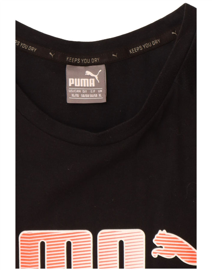 Puma muška majica s grafičkim motivima XL crna