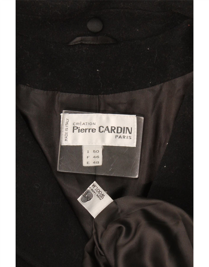 Pierre Cardin ženski preveliki kaput IT 50 XL crna vuna