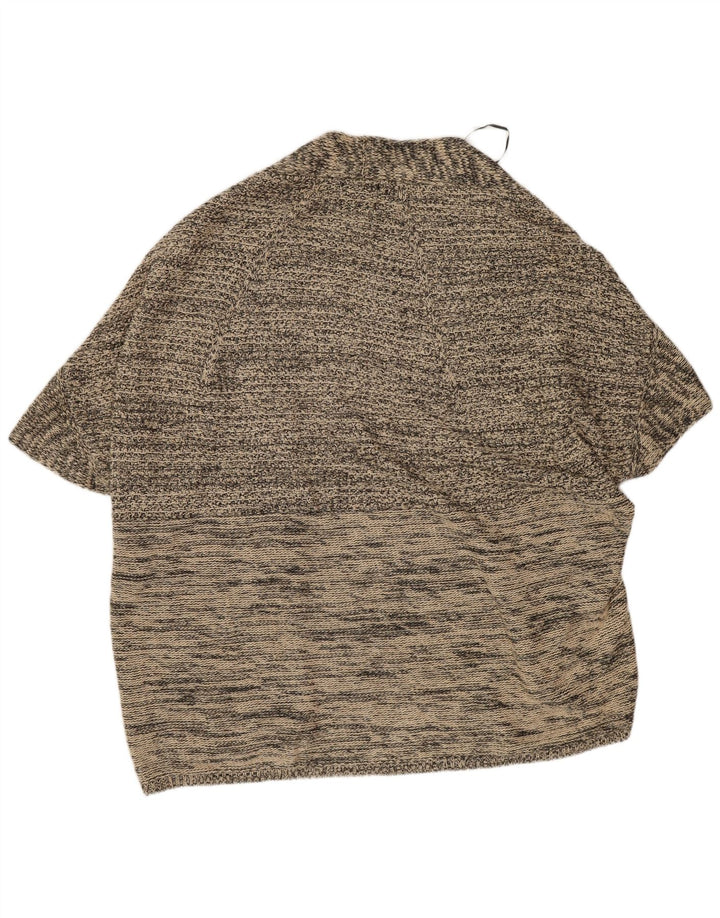 Massimo Dutti Ženski pončo džemper UK 14 Srednje sive mrlje