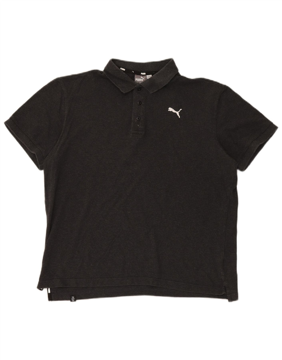 Puma muška polo majica Large Grey Cotton