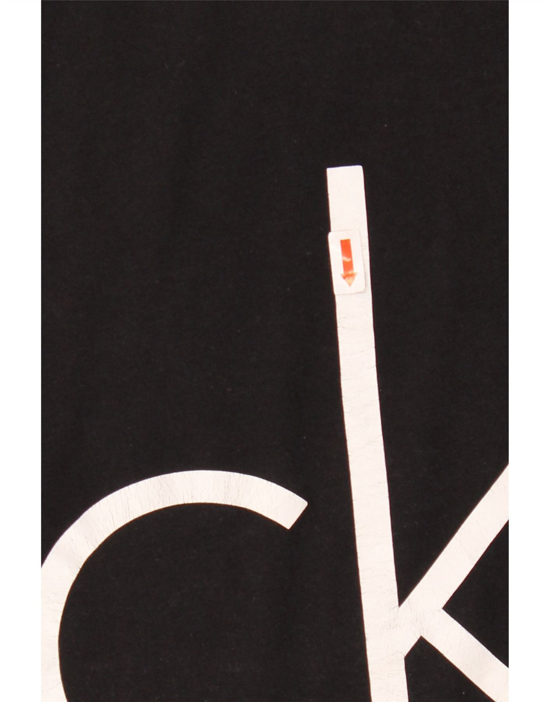 Velika crna muška majica s grafičkim motivima Calvin Klein