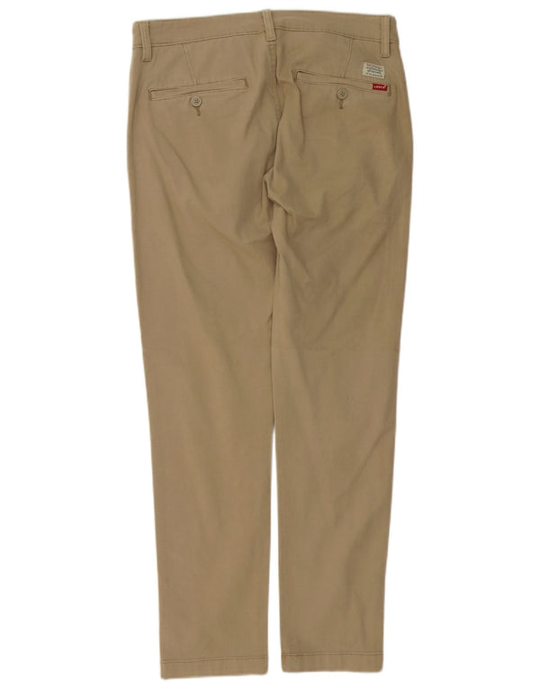 LEVI'S muške uske chino hlače sa suženim vrhom W30 L30 bež pamuk