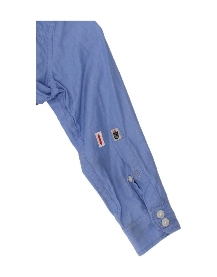 PEPE JEANS Boys Graphic Shirt 3-4 Years Blue Cotton Vintage PEPE Jeans and Second-Hand PEPE Jeans from Messina Hembry 