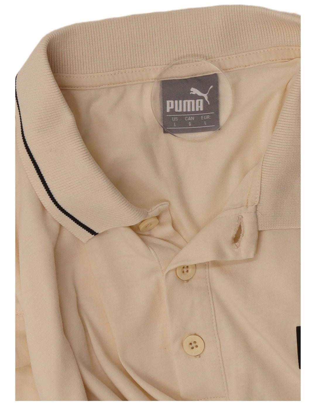 Puma muška polo majica Large Beige