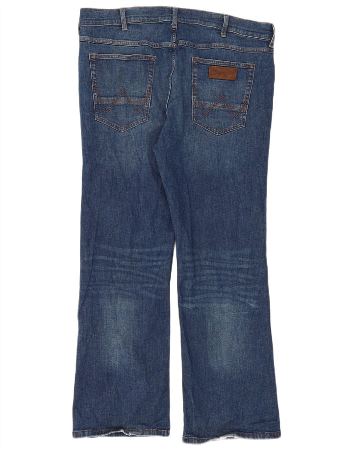 WRANGLER Muške traperice Bootcut W38 L30 Plavi pamuk