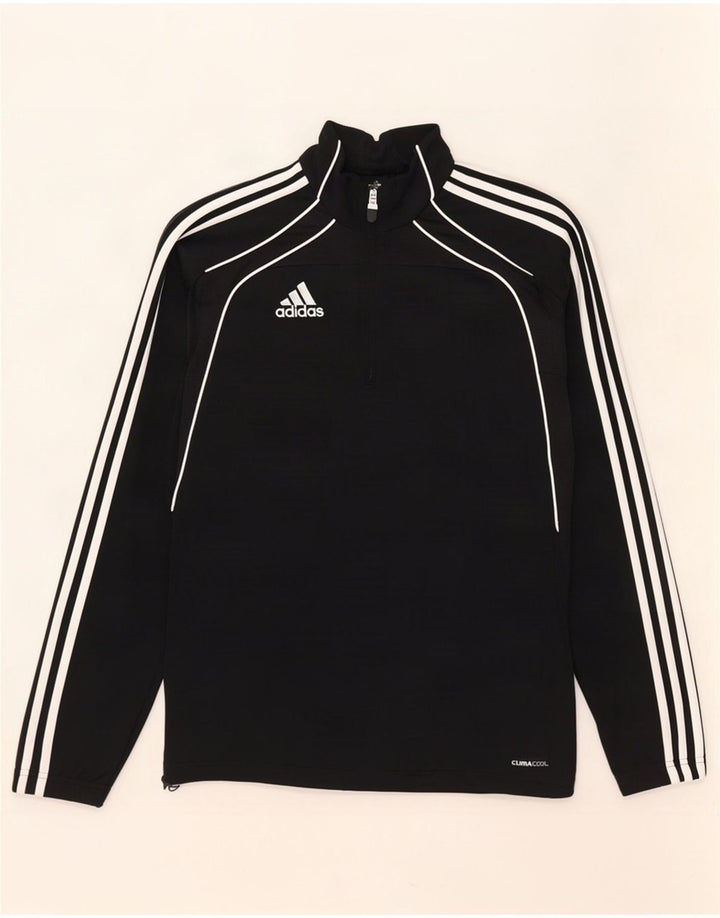 Adidas muška trenirka Climacool zip izrez UK 38/40 srednje crna