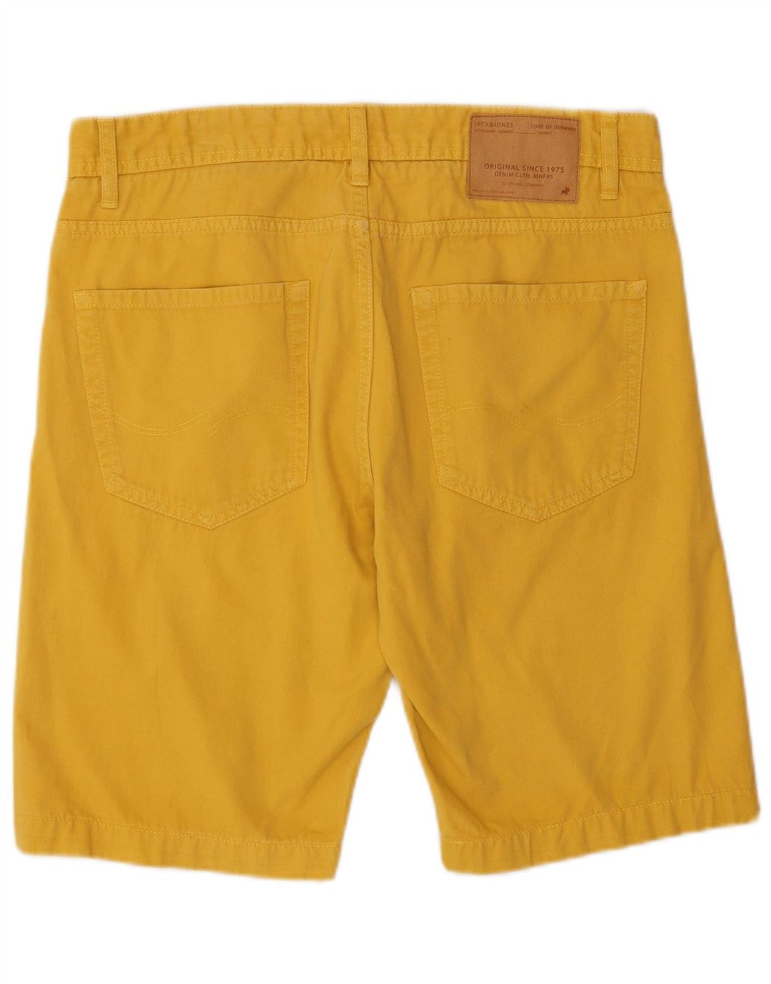 Jack & Jones muške ležerne kratke hlače srednje veličine W32 žuti pamuk