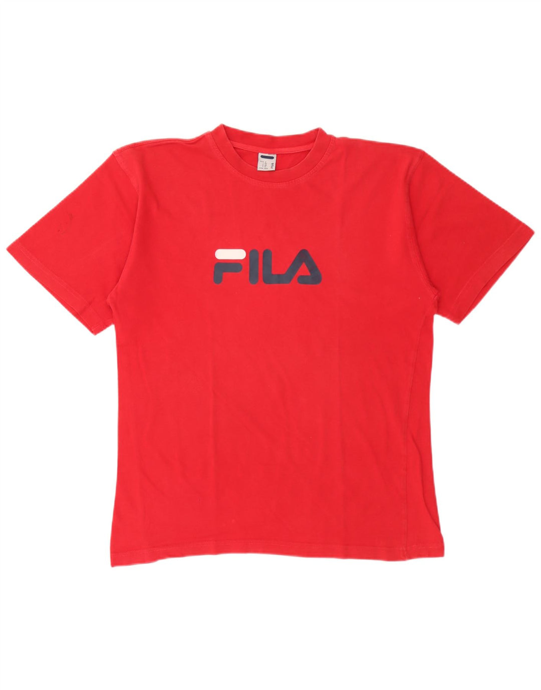 Fila muška majica kratkih rukava IT 50 srednji crveni pamuk
