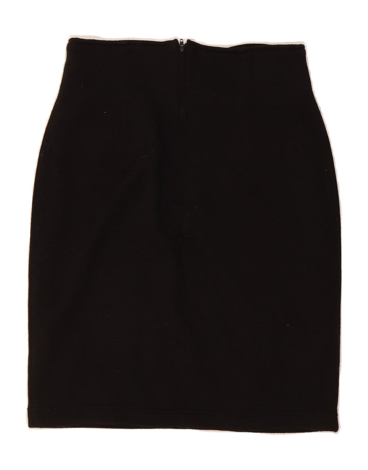 VINTAGE Womens Pencil Skirt W28 Medium  Black Vintage Vintage and Second-Hand Vintage from Messina Hembry 