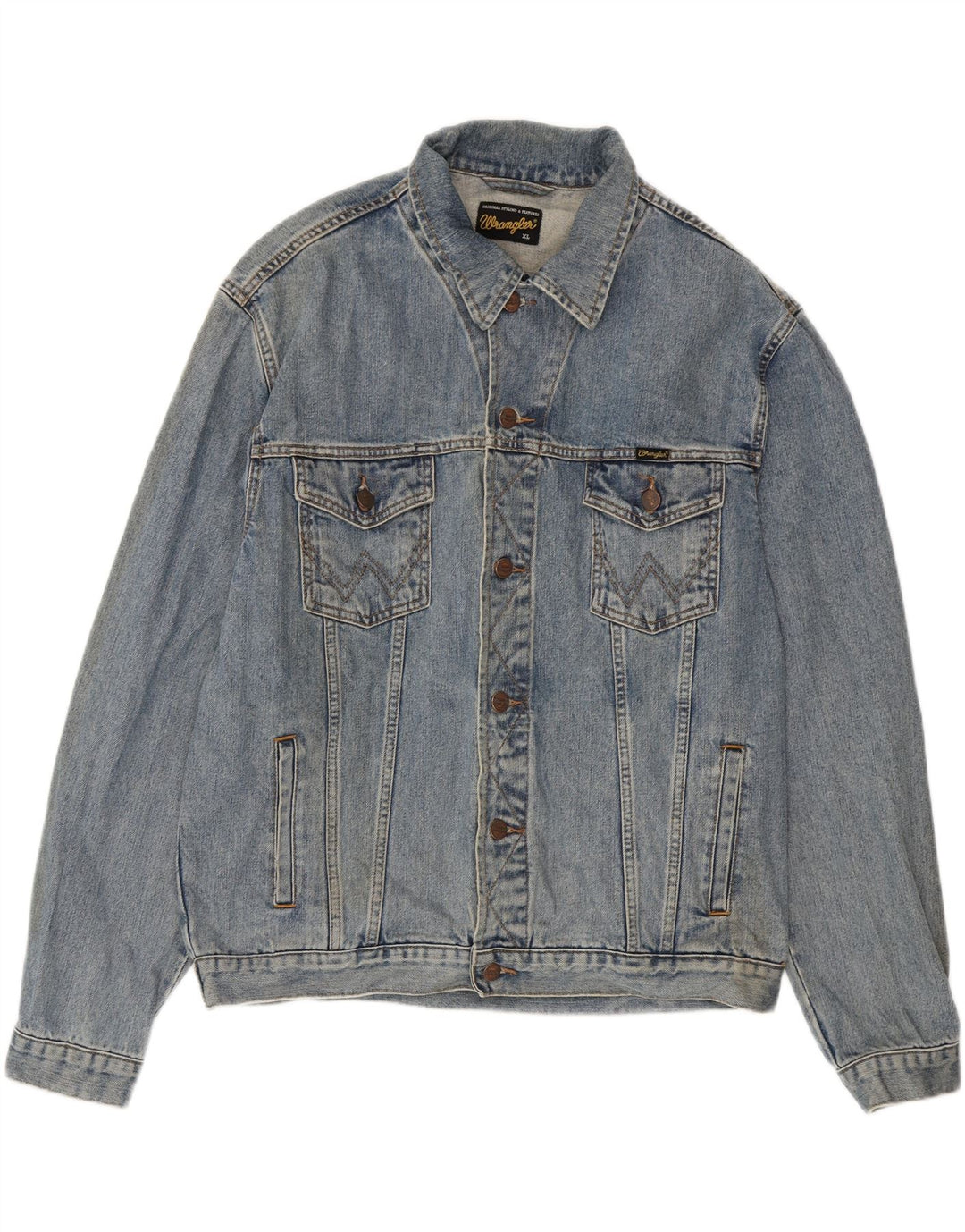 Wrangler muška traper jakna UK 42 XL plavi pamuk