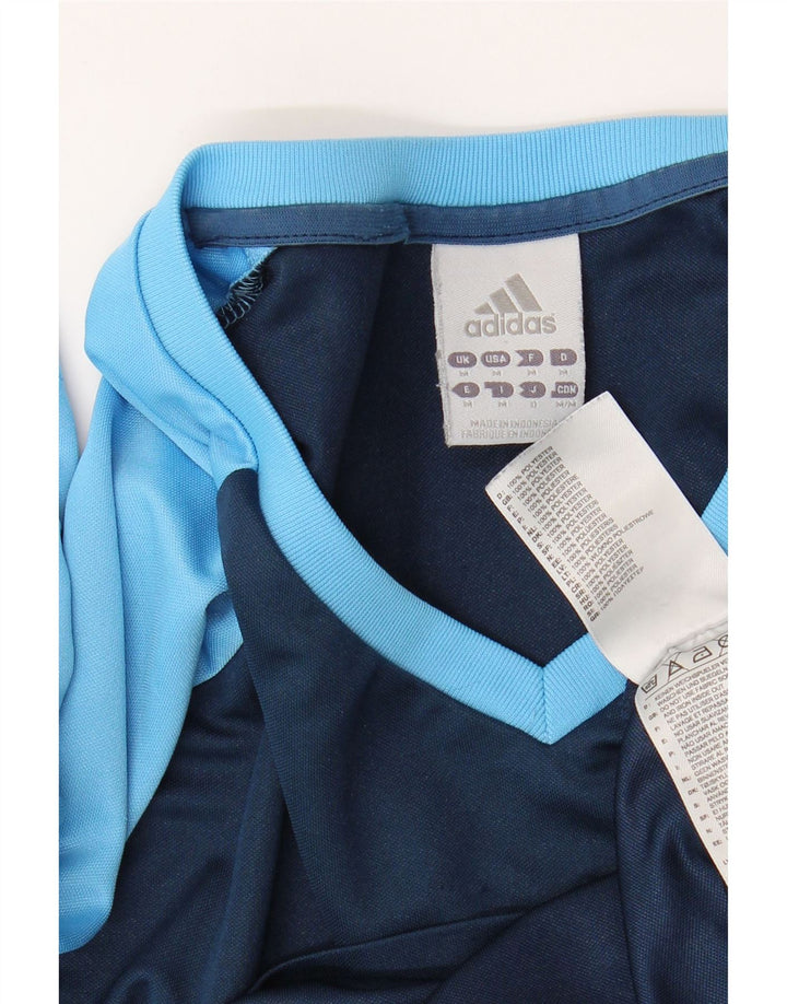 ADIDAS Muška Climalite majica kratkih rukava Medium tamnoplavi Colourblock Poliester