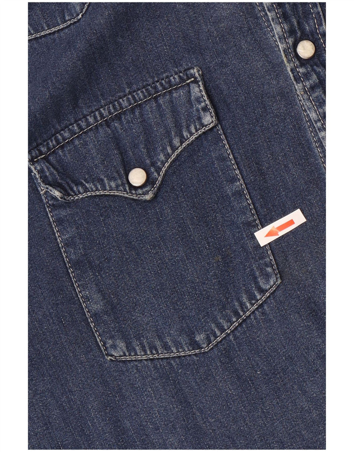 Levi's muška traper košulja Srednje plavi pamuk