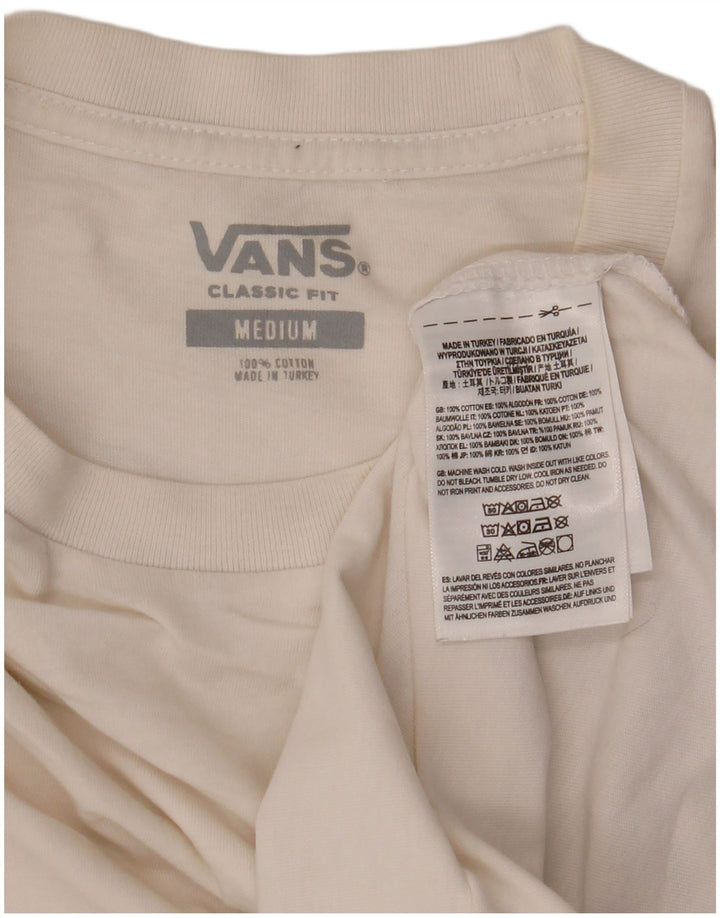 Vans muška klasična majica kratkih rukava, srednji bijeli pamuk