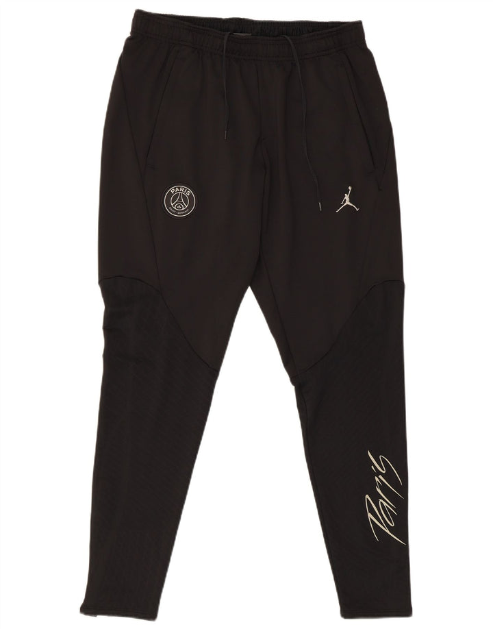 Jordan Mens Paris Saint- Germain Slim Fit Trenirke Hlače srednje crne