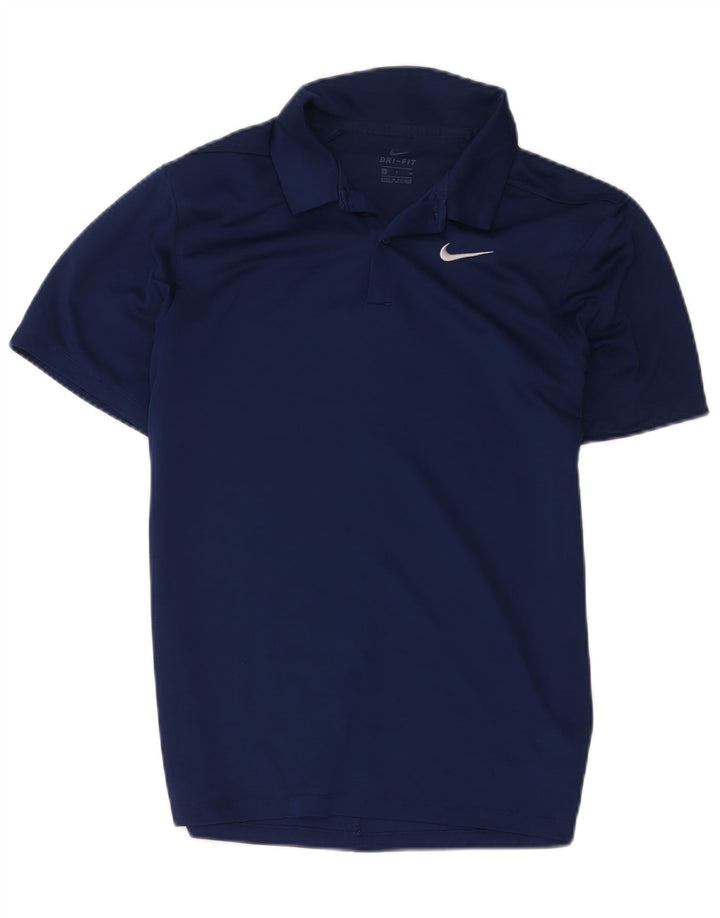 Nike muška Dri Fit polo majica mala tamnoplava poliester