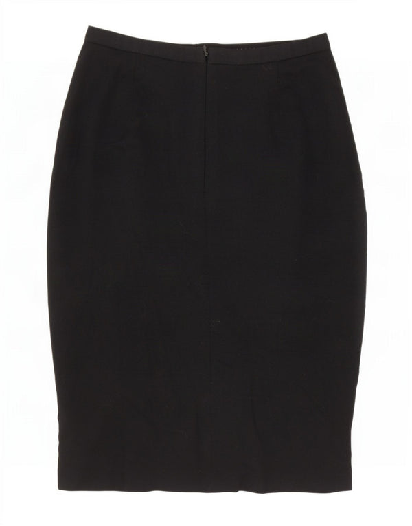 Marks & Spencer ženska pencil suknja UK 10 mala W26 crni poliester